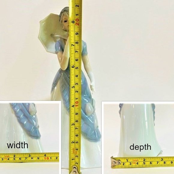 Vintage HK Harvey Knox Porcelain Woman Figurine - Picture 8 of 8